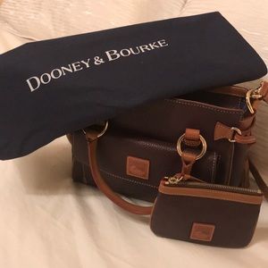 NWOT Dooney and Burke purse Deep Burgundy